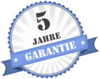 5 Jahre Garantie