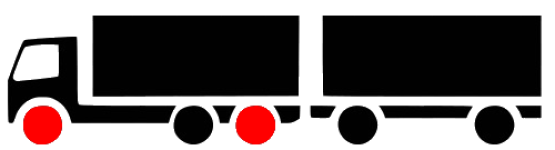 Komplettrad Lenk-/Vorlauf-/Antriebsachse